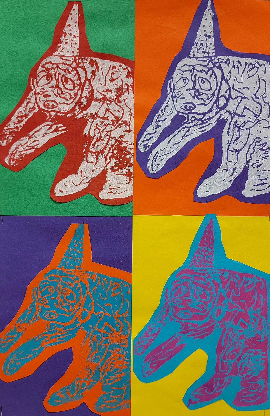 Animal Prints Inspired by Andy Warhol